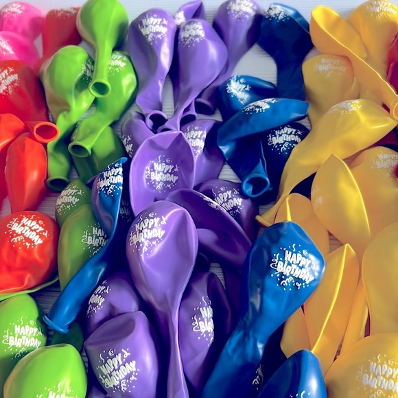 PROMO 🆕 NEW 245 pcs Helium Balloons Printed Balloons Party - Picture 7 of 16